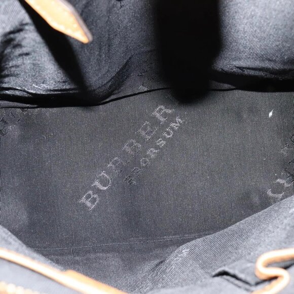 BURBERRY Hand Bag Leather 2way Beige Auth 113749V - Picture 12 of 15